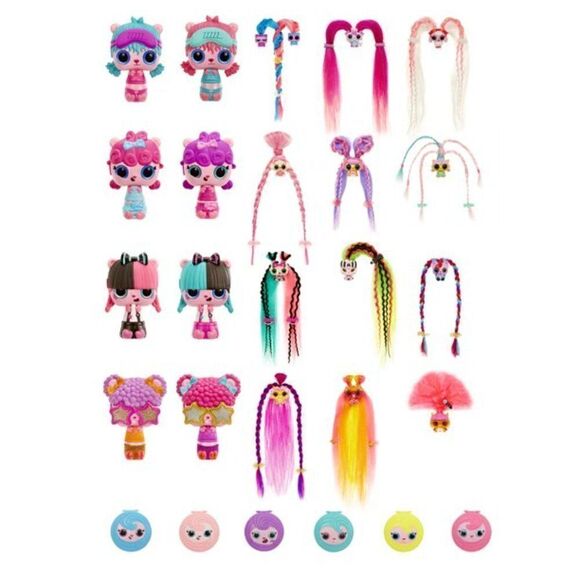 🆕Pop Pop Hair Surprise 3-in-1 Pop Pets with Long, Brushable Hair - Picture 3 of 3